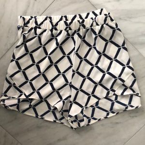 Patterned Flowy Shorts